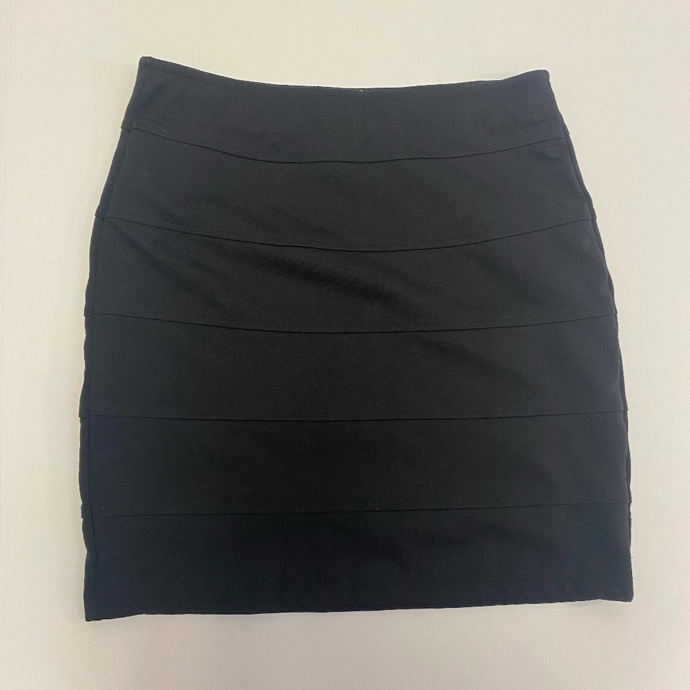 Popular Basics Black Pencil Skirt